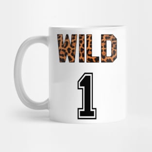 Wild Number 1 Leopard Print Mug